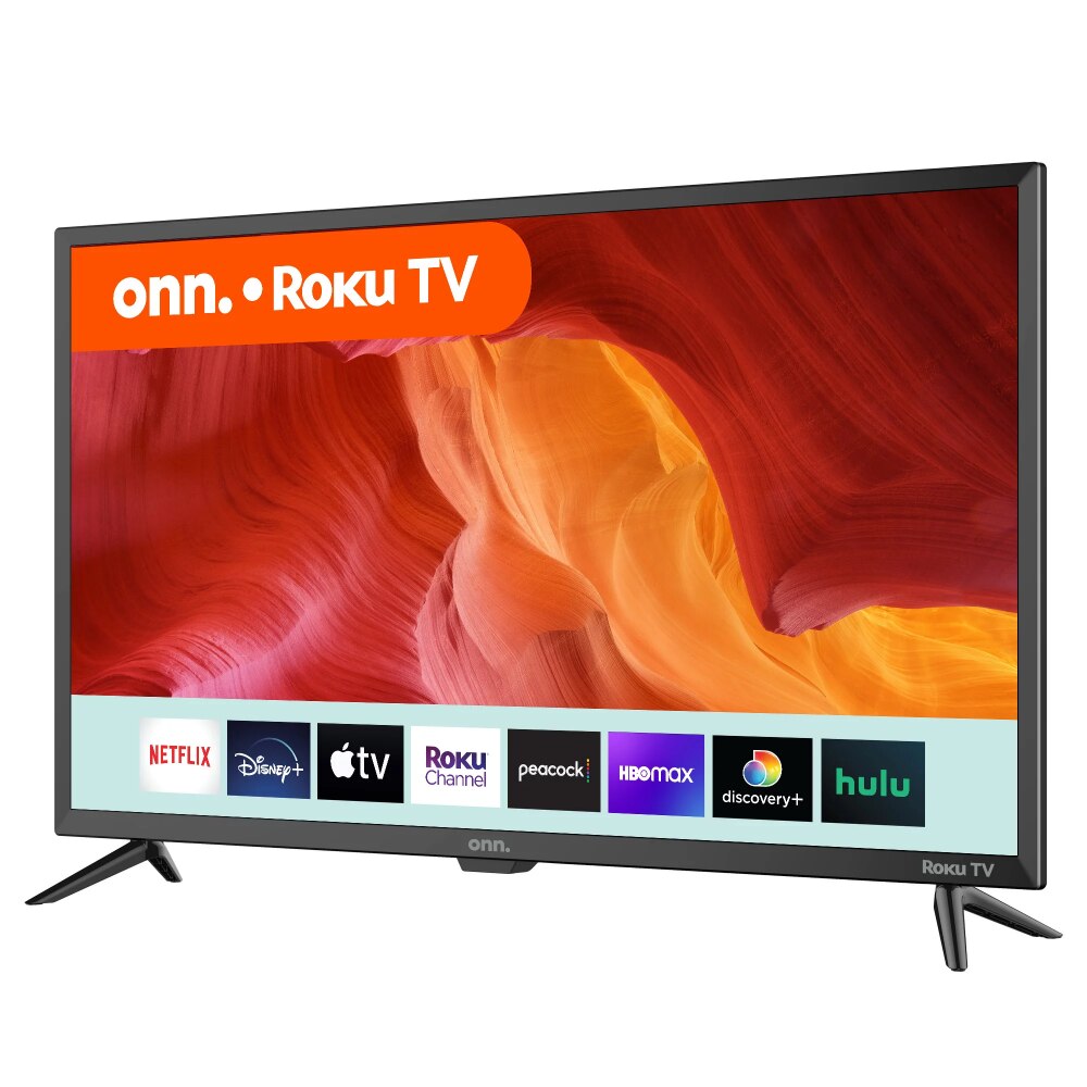 Onn Roku 32” Class HD (720P) LED Smart TV (100012589) Smart HDTV| |