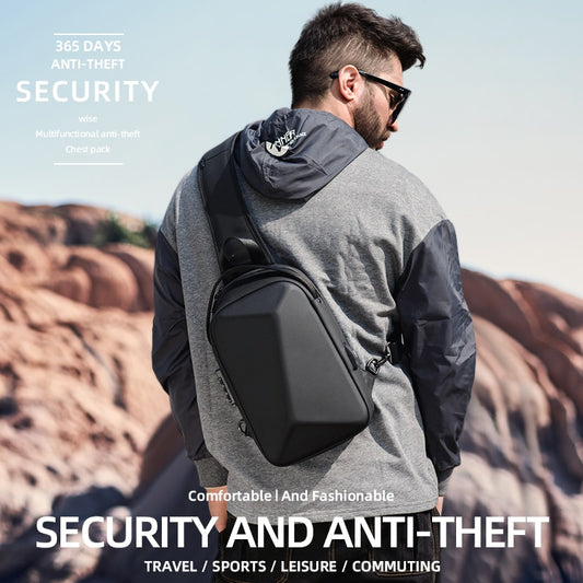 Anti-Theft Men's Shoulder Bag