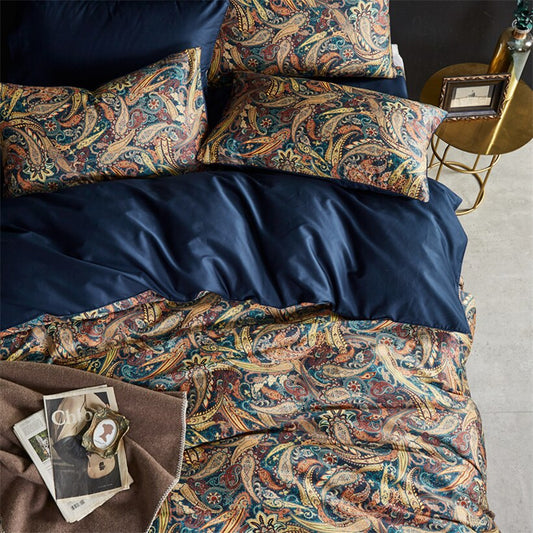 37colors 100% Egyption Cotton Bedding Set 4pcs Luxury Duvet Cover Sets