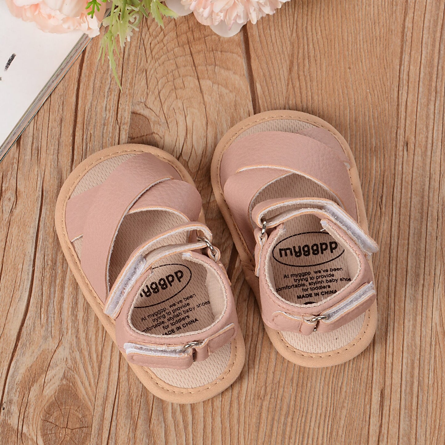Baby Boys Girls Leather Sandals