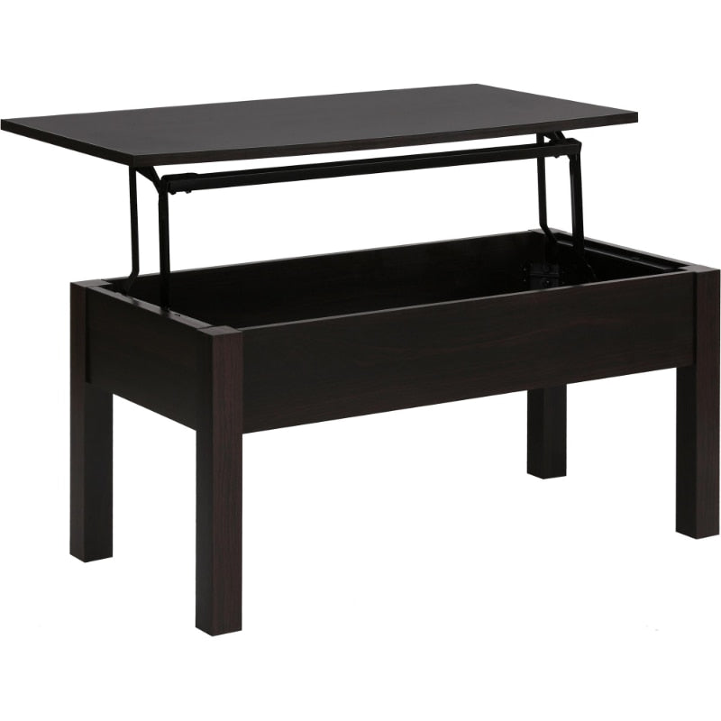 Mainstays Living Room Lift Top Coffee Table Work Surface End Table With Hidden Storage