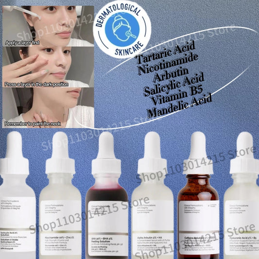New Ordinary Facial Serum Shrinks Pores Removes Blackheads Resists Aging Fruit Acid/nicotinamide/salicylic/almond Facial Essence