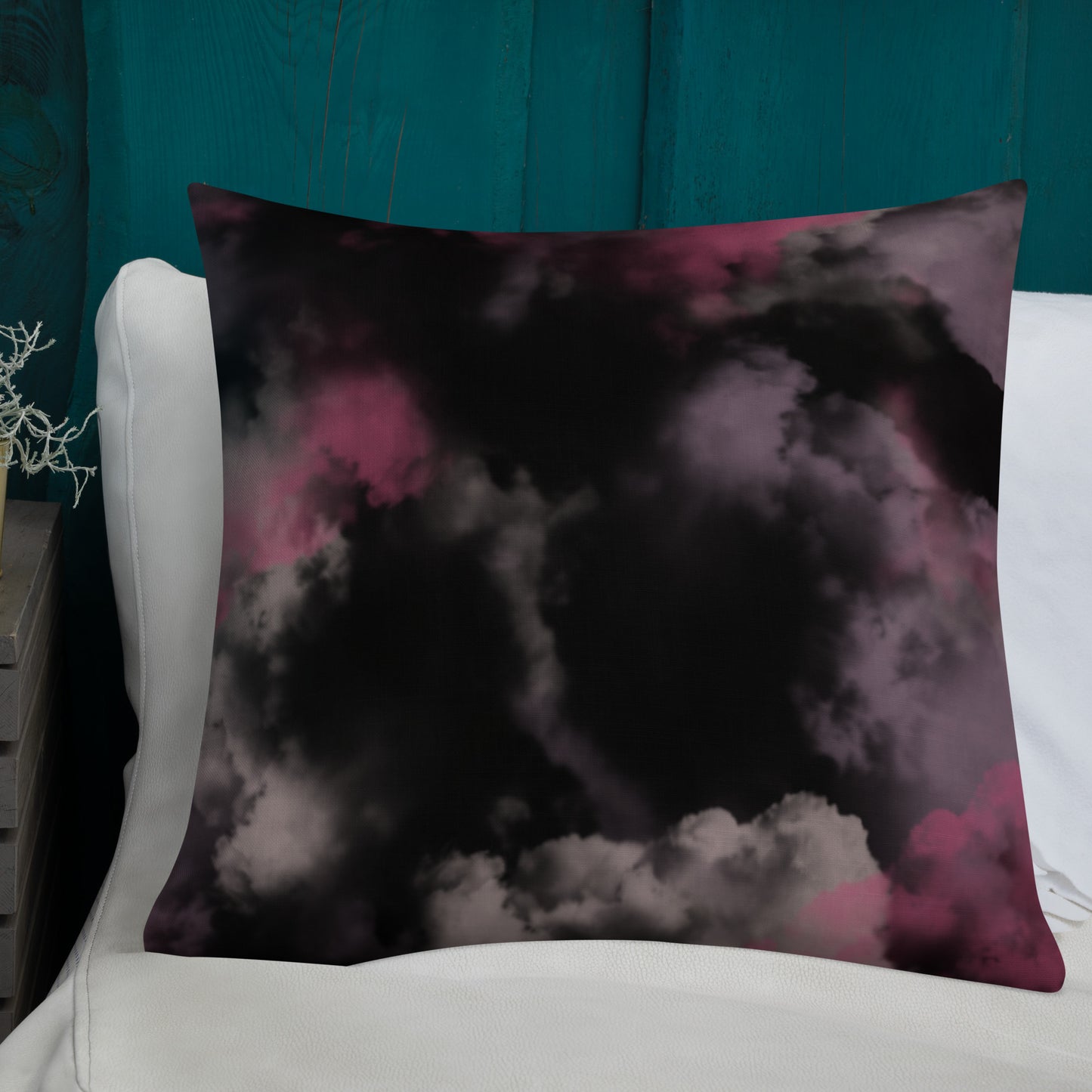 Pink & Mauve Cloud Premium Pillow