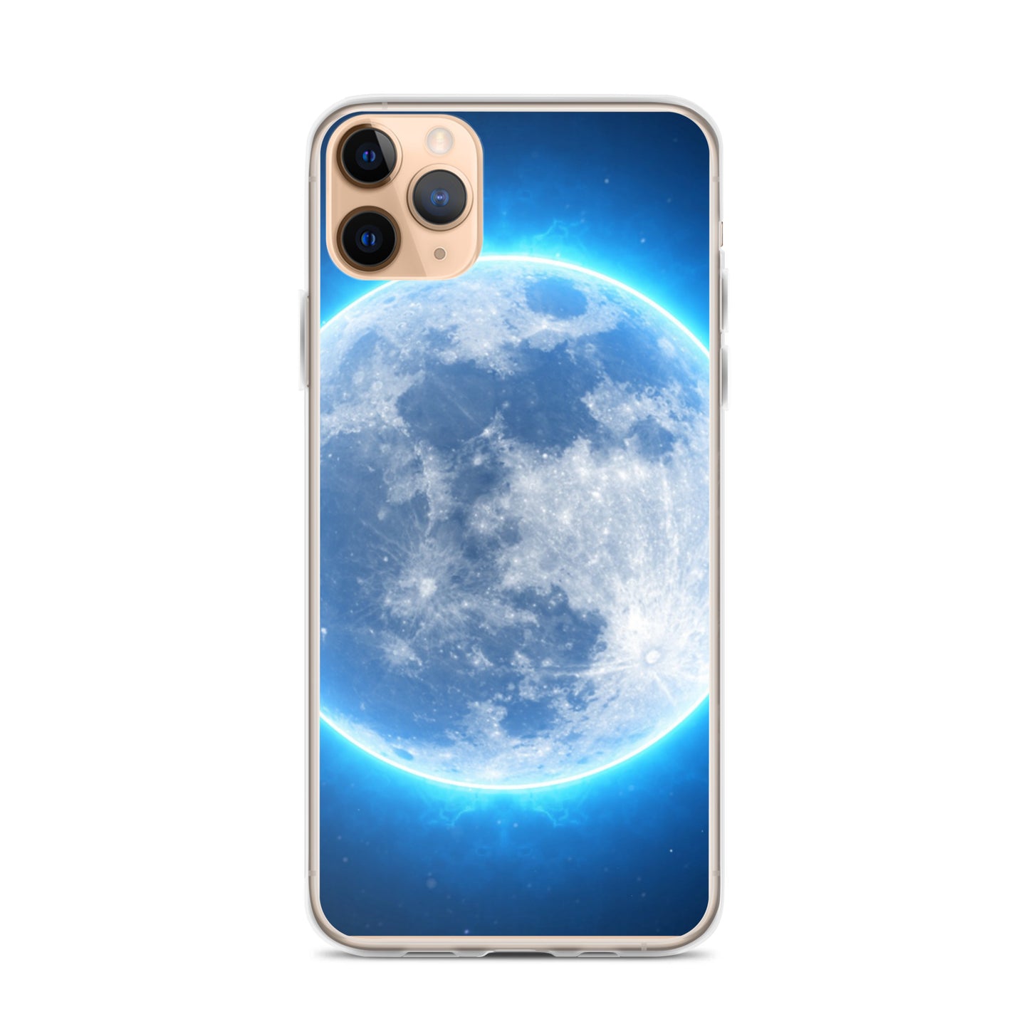 Blue Moon Orb iPhone Case