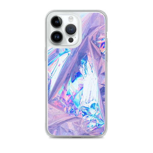 Purple Iridescent Foil iPhone Case