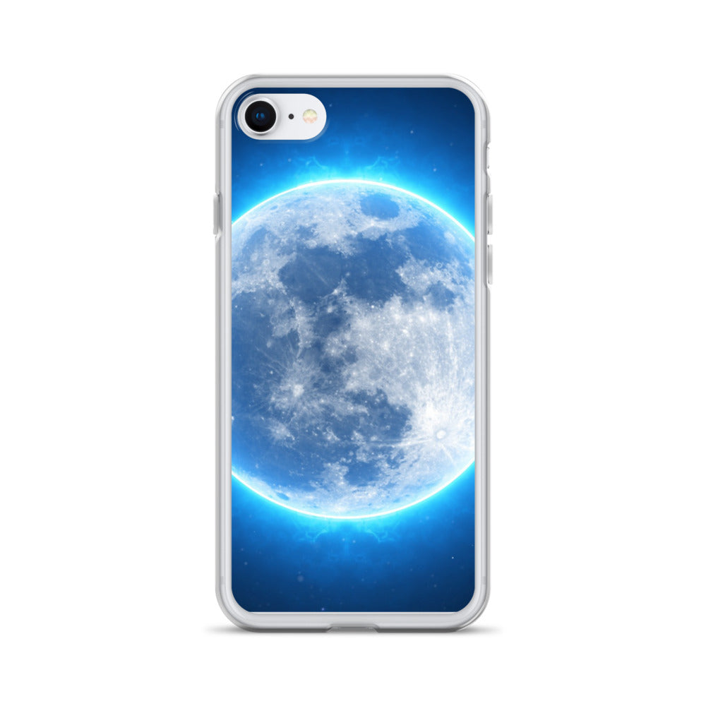 Blue Moon Orb iPhone Case